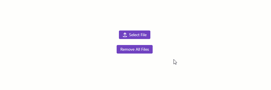 Upload - Remove All Files