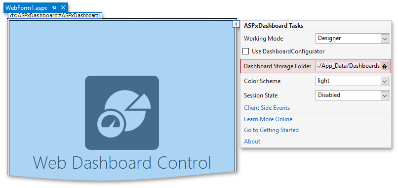 Dashboard Storage Folder - Smart Tag