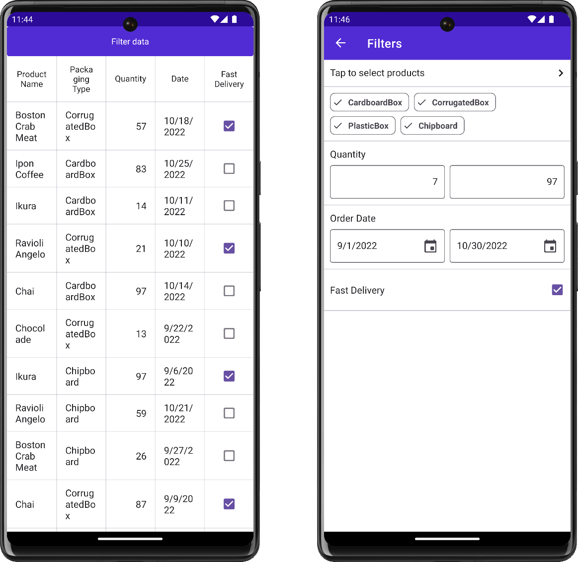 How To Filter Rows In Devexpress Data Grid For Net Maui Net Multi Platform App Ui