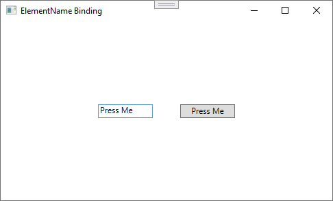 WPF Binding - ElementName Binding