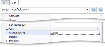 ASPxThemeBuilder-GroupSpacing
