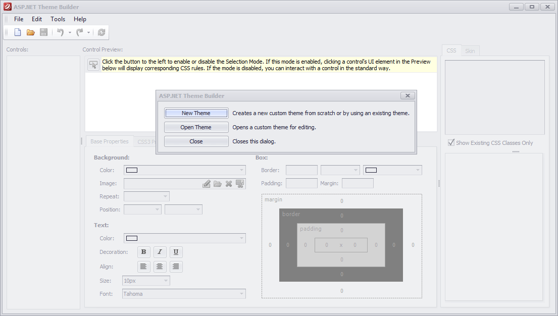 ASPxThemeBuilder-StartUp