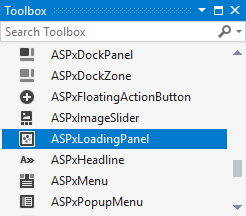 LoadingPanel in Toolbox