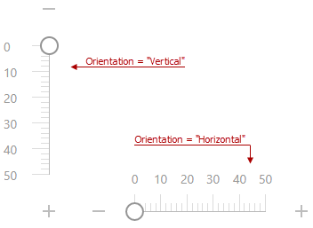 TrackBar - Orientation