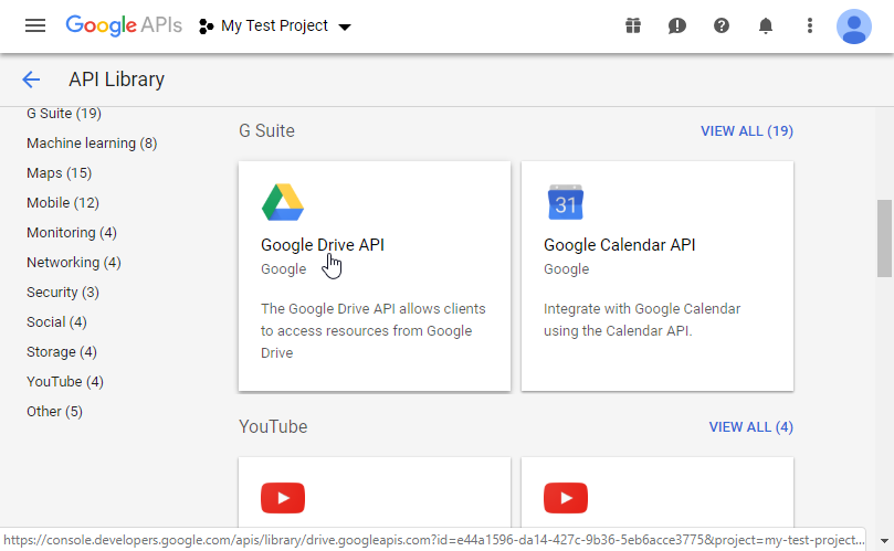 Google Drive API overview