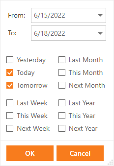 Grid_Date Range Picker