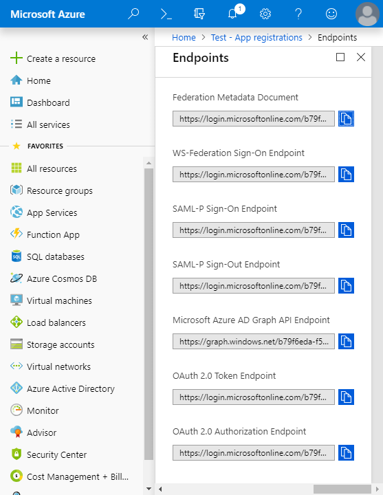 One Drive - Endpoints