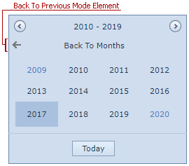 ASPxCalendar-BackButton