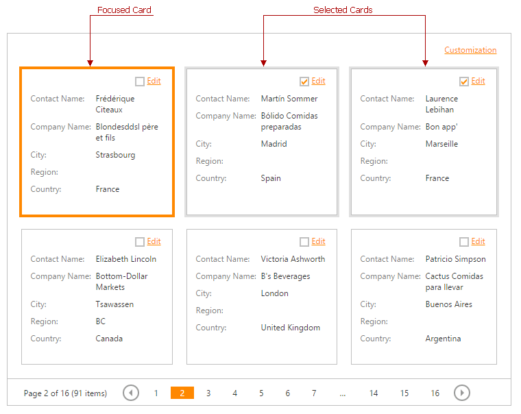 ASPxCardView_FocusedSelectedCards