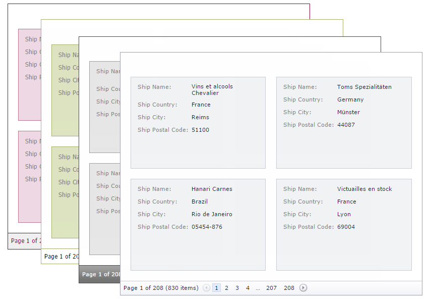 ASPxCardView_Theming