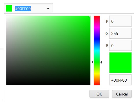 asp.net colorpicker