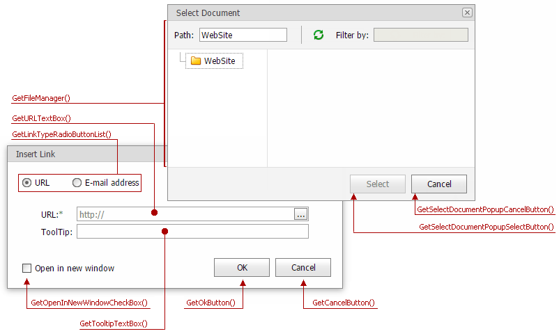 ASPxHtmlEditor-ClientAPI-InsertLink-1