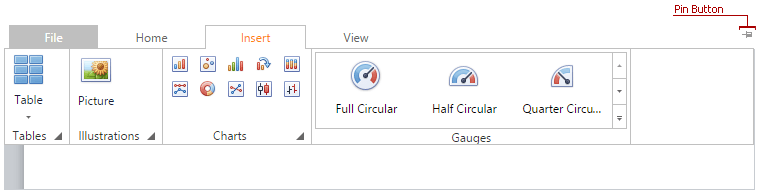ASPxRibbon-PinButton
