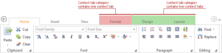 ASPxRibbon_ContextTabCategories