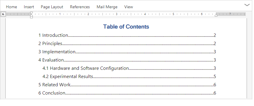 syntorial table of contents