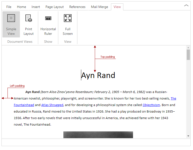 ASPxRichEdit_SimpleView_Paddings