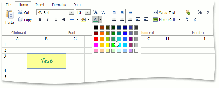 ASPxSpreadsheet_DirectCellFormatting