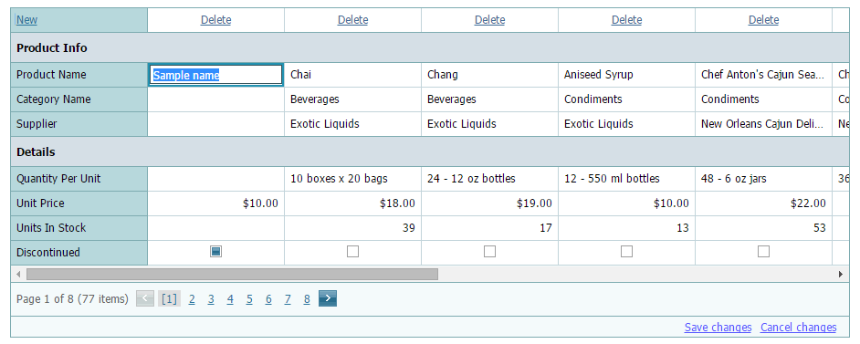 ASPxVerticalGrid-InitNewRecord