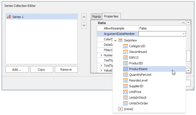 Specify ArgumentDataMember