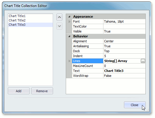 ChartTitleCollectionEditor