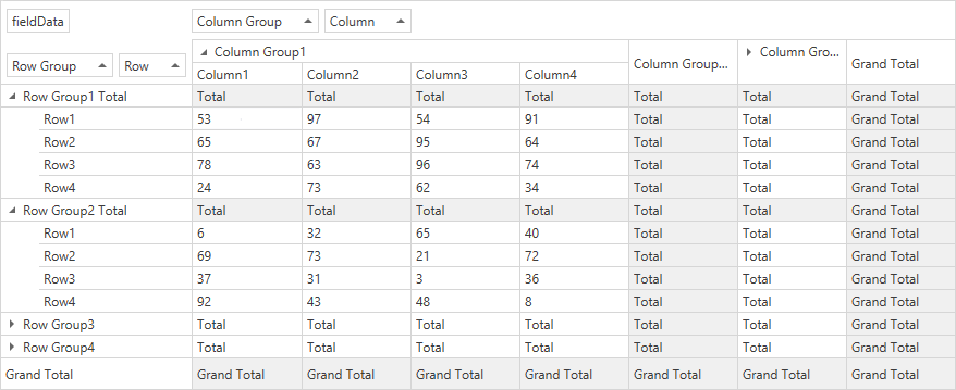 Custom Summary with IsTotal function