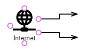 Shape connection points