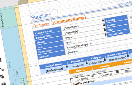 main-page-end-user-report-designer