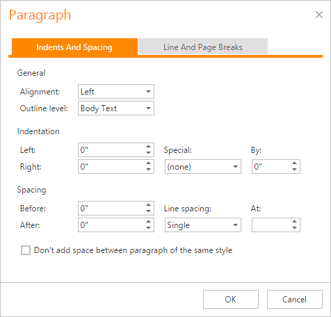 RichEdit-Paragraph-dialog