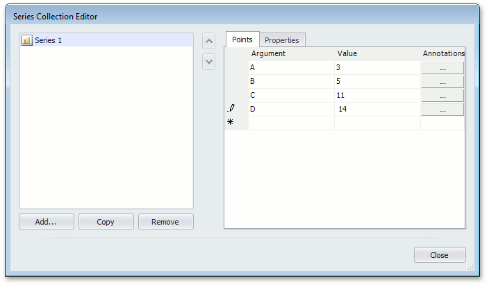 Series Collection Editor