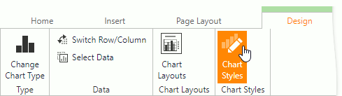 Apply Chart Style 13 To The Chart