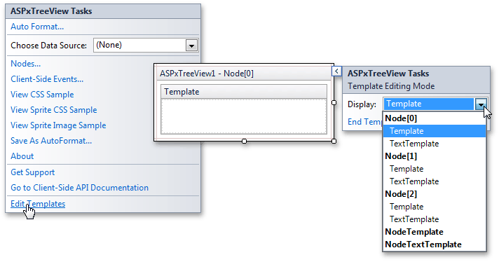 TreeView - Template Designer