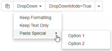 Bootstrap-Toolbar-DropDownItems