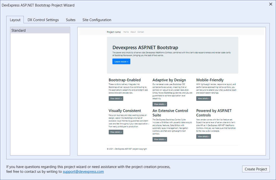 Bootstrap_GettingStarted_ProjectWizard