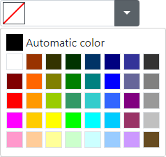 BootstrapColorEdit_AutomaticColor