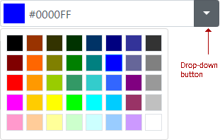 BootstrapColorEdit_DropDownButton