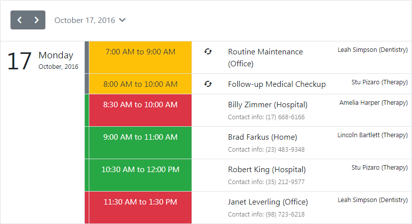 BootstrapScheduler_Views_Agenda