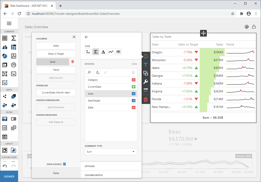 Web Dashboard Overview