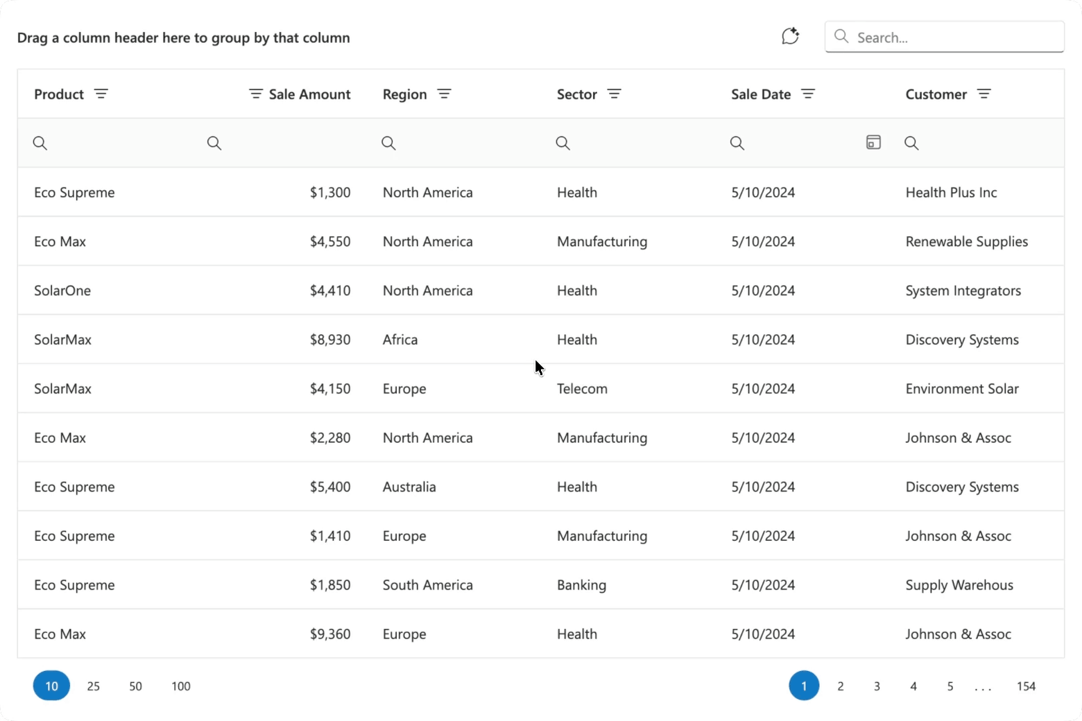 DevExtreme DataGrid and TreeList — AI Assistant