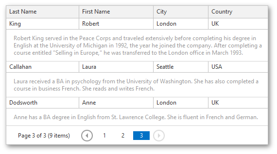 mvc devexpress gridview