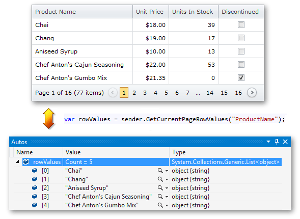 MVC_Grid_Rows_RowValues