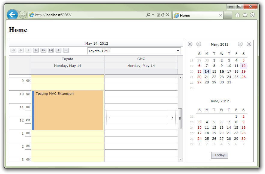 Scheduler_DateNavigator_Overview_Result