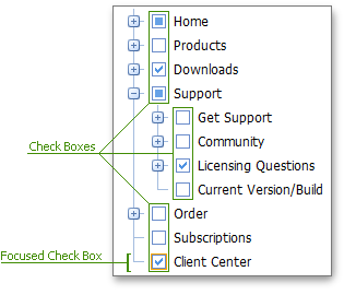 TreeView - VE - Check Boxes