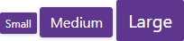 Button - Size modes