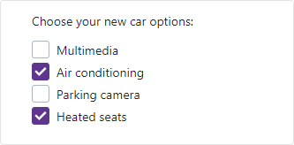 CheckBox Overview