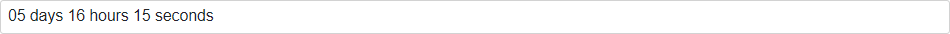 Hide All Zero Values Optional Section