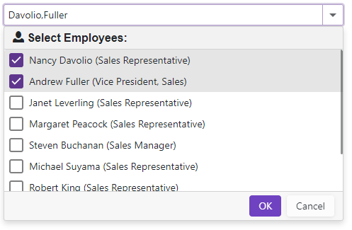 Templated Drop-Down Window