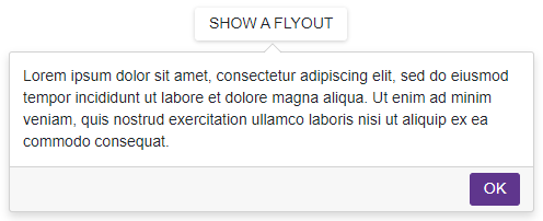 Flyout - Footer Templates
