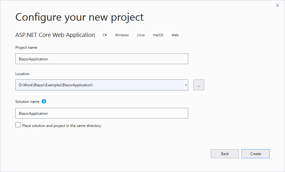 GettingStarted Configure a New Project