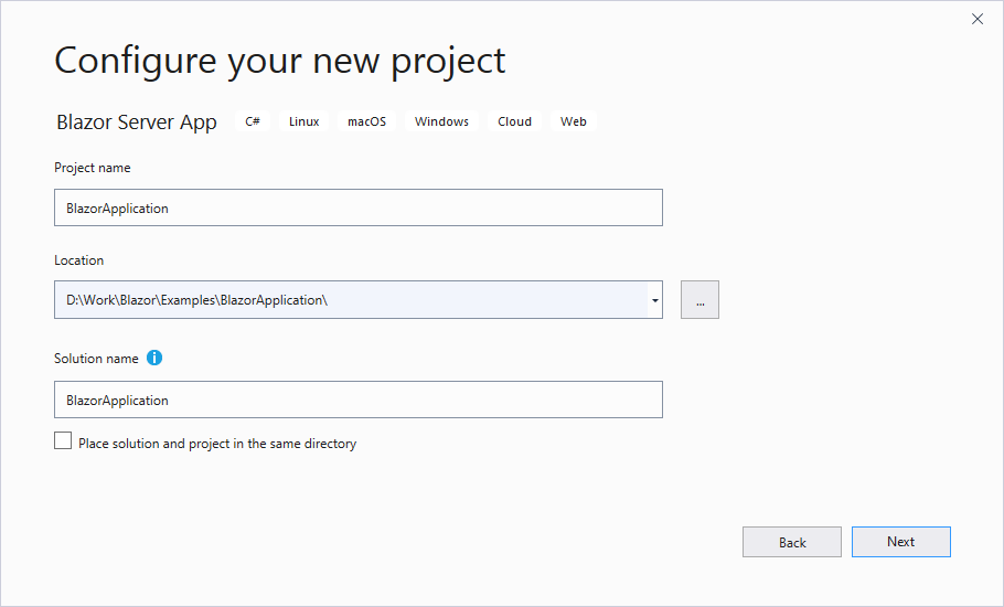 Getting Started - Configure a New Project