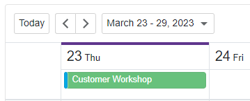Scheduler - All-Day appointment